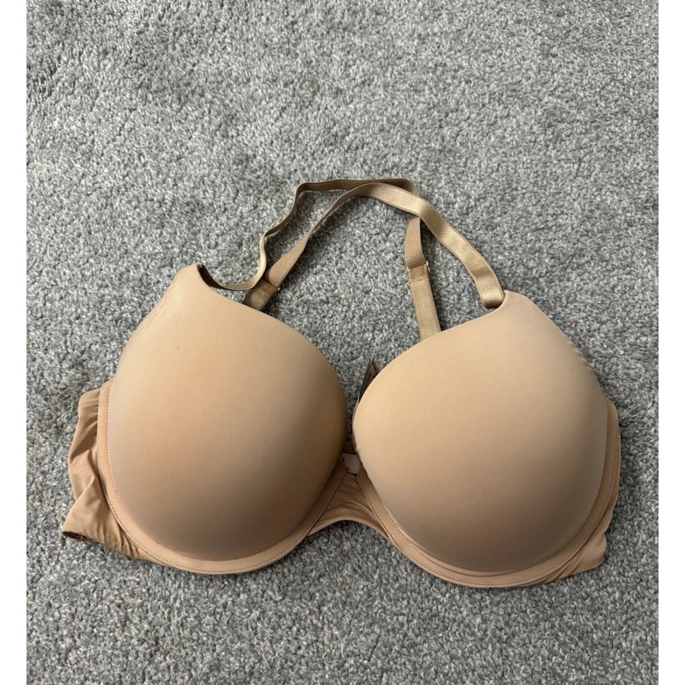Victoria's Secret Padded Bra Tan Beige Adjustable Straps 36DD